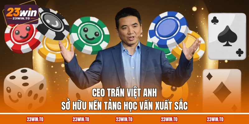 CEO Trần Việt Anh - Người Sáng Lập Thương Hiệu 23WIN - Slotrova88