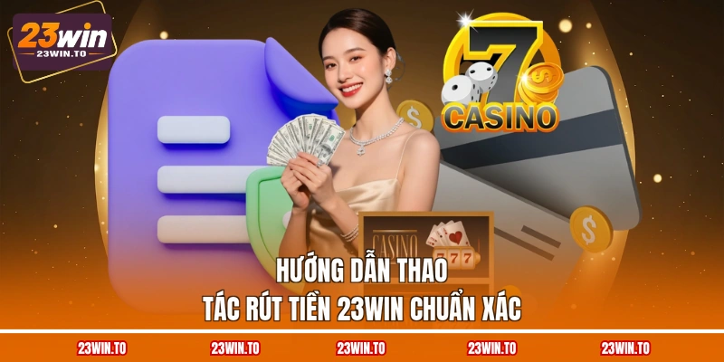Rút Tiền 23WIN - Thanh Toán Nhanh Qua 2 Phương Thức - Slotrova88